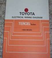 1988 Toyota Tercel Sedan Electrical Wiring Diagram Manual