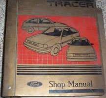 1988 Mercury Tracer Service Manual
