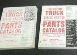 1988 Ford B-Series School Bus Parts Catalog Text