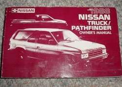 1988 Nissan Truck & Pathfinder Owner's Manual
