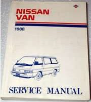 1988 Nissan Van Service Manual