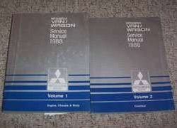 1988 Mitsubishi Van & Wagon Service Manual