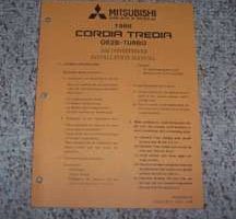 1988 Mitsubishi Cordia & Tredia Air Conditioner Installation Manual