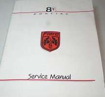 1988 Pontiac Fiero Owner's Manual