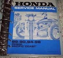 1990 Honda PC800 Pacific Coast Service Manual