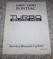 1989 Pontiac Grand Prix Turbo Service Manual Update