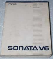 1990 Hyundai Sonata V6 Service Manual