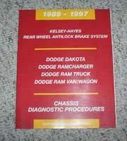 1992 Dodge Ramcharger Kelsey-Hayes Rear Wheel ABS Chassis Diagnostic Procedures
