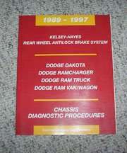 1991 Dodge Ram Truck Kelsey-Hayes Rear Wheel ABS Chassis Diagnostic Procedures