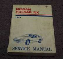 1989 Nissan Pulsar NX Service Manual