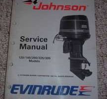 1989 Johnson Evinrude 120 HP Models Service Manual