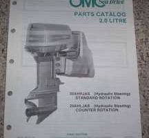 1989 OMC Sea Drive 2.0L Parts Catalog