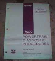 1989 Dodge Shadow 2.5L Turbo I Powertrain Diagnostic Procedures