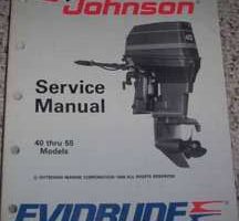 1989 Johnson Evinrude 55 HP Models Service Manual