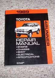 1989 Toyota 4Runner Service Repair Manual