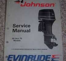 1989 Johnson Evinrude 70 HP Models Service Manual