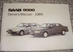 1989 Saab 9000 Owner's Manual