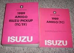 1989 Isuzu Amigo & Pickup Service Manual