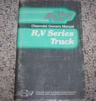 1989 Chevrolet R/V Series Truck Owner's Manual
