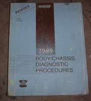 1989 Dodge Caravan Body & Chassis Diagnostic Procedures Manual