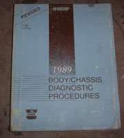1989 Dodge Colt Body & Chassis Diagnostic Procedures Manual