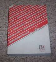 1989 Pontiac Bonneville Service Manual