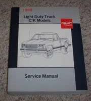 1989 GMC C/K Light Duty Trucks Service Manual