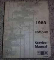1989 Chevrolet Camaro Service Manual
