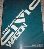 1989 Honda Civic Wagon Service Manual
