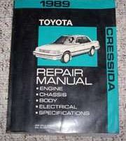 1989 Toyota Cressida Service Repair Manual