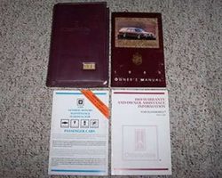 1989 Oldsmobile Custom Cruiser Owner's Manual Set