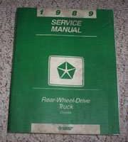 1989 Dodge Dakota Shop Service Repair Manual