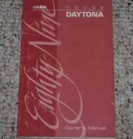 1989 Dodge Daytona Owner's Manual