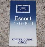 1989 Ford Escort Owner's Manual