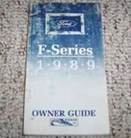 1989 Ford F-450 Truck Owner's Manual