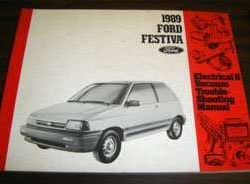 1989 Ford Festiva Electrical Wiring Diagrams Troubleshooting Manual