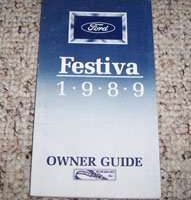 1989 Ford Festiva Owner's Manual