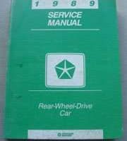 1989 Chrysler Fifth Avenue Service Manual