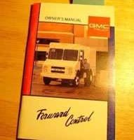 1989 GMC Forward Control Chassis Owner's Manual