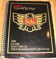 1989 Honda GL1500 Goldwing Motorcycle Electrical Troubleshooting Manual