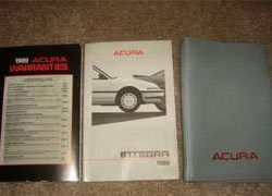 1989 Acura Integra Owner's Manual