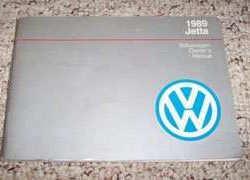 1989 Volkswagen Jetta Owner's Manual