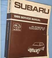 1989 Subaru Justy Service Manual