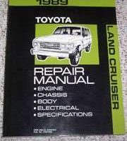 1989 Toyota Land Cruiser Service Repair Manual