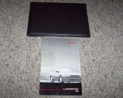 1989 Acura Legend Owner's Manual Set