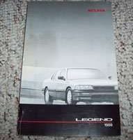 1989 Acura Legend Owner's Manual