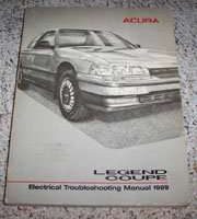 1989 Acura Legend Coupe Electrical Troubleshooting Manual