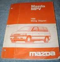 1989 Mazda MPV Wiring Diagram Manual