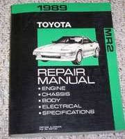 1989 Toyota MR2 Service Repair Manual