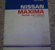 1989 Nissan Maxima Product Bulletin Manual